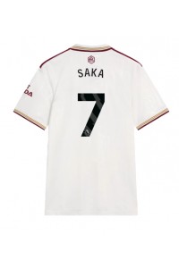 Fotbalové Dres Arsenal Bukayo Saka #7 Třetí Oblečení 2025-26 Krátký Rukáv